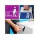 PAPEL HIGIENICO TORK SUAVE 2 CAPAS 360 MT PARA DISPENSADOR T1 PAQUETE DE 6 ROLLOS