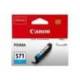 Cartucho Canon CLI 571 Pixma color cian 0386C001 ts5051 / ts6050 / ts8051 / ts9050