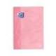 CUADERNO ESPIRAL OXFORD DIN A4+ 80 HOJAS CUADRO 5 MM CON MARGEN COLOR ROSA