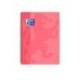 Bloc Oxford Folio School Classic Cuadricula 4 mm 80 hojas Rosa