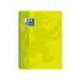 Bloc Oxford Folio School Classic Cuadricula 4 mm 80 hojas Verde lima
