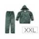 CONJUNTO DE LLUVIA DELTAPLUS 400 POLIESTER/PVC COLOR VERDE TALLA XXL