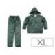 CONJUNTO DE LLUVIA DELTAPLUS 400 POLIESTER/PVC COLOR VERDE TALLA XL