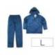 CONJUNTO DE LLUVIA DELTAPLUS 400 POLIESTER/PVC COLOR AZUL MARINO TALLA L