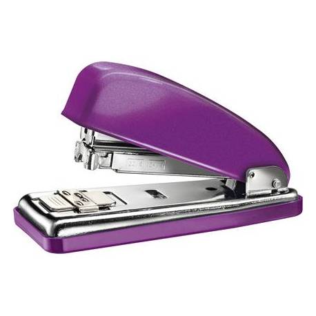 Grapadora Petrus 226 Classic wow Violeta metalizado Capacidad de 30 hojas