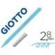 Rotulador Giotto Turbo Punta Media Lavable Azul Claro