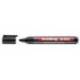 Rotulador permanente Edding 330 negro punta biselada 1-5mm recargable