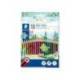 Lapices de colores Staedtler Wopex ecológicos 18 colores largos