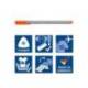 Rotulador Staedtler Triplus Neon estuche 6 colores surtidos