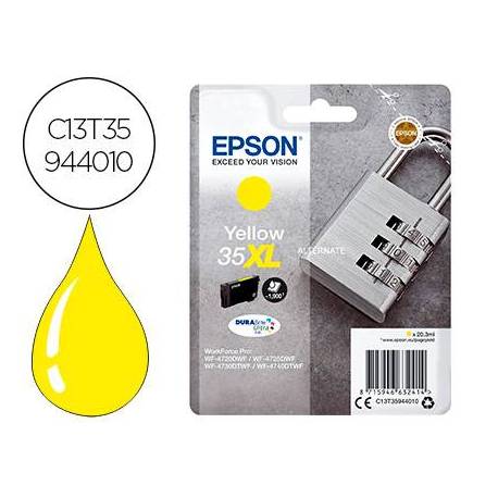 INK-JET EPSON 35XL COLOR AMARILLO C13T35944010
