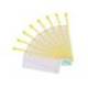 Bolsa multiusos 250x115 mm Tarifold plastico impermeable y ultrarresistente Amarilla