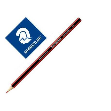 Lapiz de Color Staedtler Wopex Ecológico Hexagonal Rojo