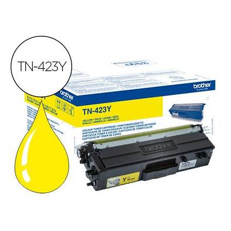 TONER BROTHER TN-423 PARA DCP-L8410 CDN/8410 CDW / HL-L8260 CDW/MFC-L8360 CDW / 8690 CDW/8900 CDW AMARILLO