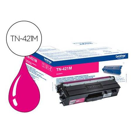 TONER BROTHER TN-421 PARA DCP-L8410 CDN / 8410 CDW / HL-L8260 CDW / MFC-L8360 CDW / 8690 CDW / 8900 CDW MAGENTA