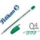 Bolígrafo Pelikan Stick Super Soft color Verde de 0,4 mm