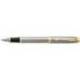 Pluma Parker PK IM GT Plumin Fino Acabado Metal Cepillado