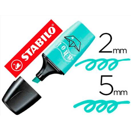 Rotulador Stabilo Boss Mini Pastellove Toque de Turquesa