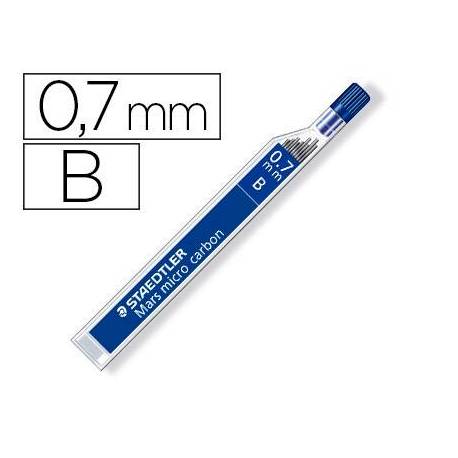 Minas Staedtler Mars Micro 0,7 mm B grafito Tubo de 12 unidades