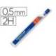 Minas Staedtler Mars Micro 0,5 mm 2H grafito Tubo de 12 unidades