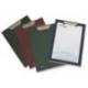 Portanotas plastico folio con pinza superior Pardo color azul