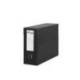 Archivador con tapa Pardo Folio Negro 390x270x115 mm