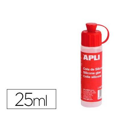 Cola de Silicona Apli Manualidades Líquida con Boquilla 25ml