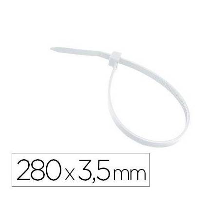 Bridas 3M para exterior blanca 280x3,5 mm