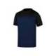 Camiseta manga corta Deltaplus color azul talla L