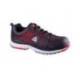 Zapatos de seguridad de Poliuretano DeltaPlus Negro y Rojo talla 44