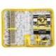BOLSO PORTATODO SAMBRO CON CREMALLERA MINIONS CON LIBRETA GOMA SACAPUNTAS Y LAPICES COLORES