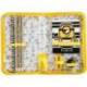 BOLSO PORTATODO SAMBRO CON CREMALLERA MINIONS CON LIBRETA GOMA SACAPUNTAS Y LAPICES COLORES