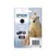 CARTUCHO INK-JET EPSON 26 COLOR NEGRO C13T26014012
