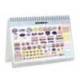 CALENDARIO ESPIRAL TRIANGULAR MARCA LIDERPAPEL DE SOBREMESA IMAGENES CIUDADES 2027 210X150 MM PAPEL 128 G CON