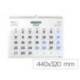 CALENDARIO PARED MARCA LIDERPAPEL CLASICO 2027 ESPIRAL 440X320 MM PAPEL 128 G
