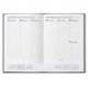 AGENDA OFICINA MARCA LIDERPAPEL 2027 ENCUADERNADA CRETA SEMANA VISTA 170X240 MM BILINGUE 70G PAPEL FSC BLACK
