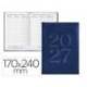 AGENDA OFICINA MARCA LIDERPAPEL 2027 ENCUADERNADA CRETA SEMANA VISTA 170X240 MM BILINGUE 70G PAPEL FSC BLUE