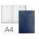 AGENDA OFICINA MARCA LIDERPAPEL 2027 ENCUADERNADA CORFU DIA PAGINA A4 BILINGUE 60G PAPEL FSC BLUE