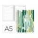 AGENDA OFICINA MARCA LIDERPAPEL 2027 ESPIRAL FANTASY DIA PAGINA A5 BILINGUE 70G PAPEL FSC DESIGN 1