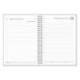 AGENDA OFICINA MARCA LIDERPAPEL 2027 ENCUADERNADA CLOUDY DIA PAGINA A5 BILINGUE 70G PAPEL FSC DESIGN 4