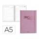 AGENDA OFICINA MARCA LIDERPAPEL 2027 ENCUADERNADA CLOUDY DIA PAGINA A5 BILINGUE 70G PAPEL FSC DESIGN 2