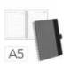 AGENDA OFICINA MARCA LIDERPAPEL 2027 ESPIRAL CORPORATE A DIA PAGINA A5 BILINGUE 70G PAPEL FSC GREY