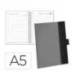 AGENDA OFICINA MARCA LIDERPAPEL 2027 ENCUADERNADA CORPORATE A DIA PAGINA A5 BILINGUE 70G PAPEL FSC GREY