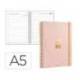AGENDA OFICINA MARCA LIDERPAPEL 2027 ESPIRAL PERISSA DIA PAGINA A5 BILINGUE 80G PAPEL FSC DESIGN 3