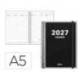 AGENDA OFICINA MARCA LIDERPAPEL 2027 ESPIRAL PERSONALIZABLE SEMANA VISTA A5 BILINGUE 70G PAPEL FSC DESIGN 1