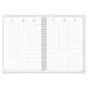 AGENDA OFICINA MARCA LIDERPAPEL 2027 ESPIRAL CLASSIC SEMANA VISTA A5 BILINGUE 70G PAPEL FSC DESIGN 3