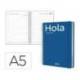 AGENDA OFICINA MARCA LIDERPAPEL 2027 ESPIRAL CLASSIC DIA PAGINA A5 BILINGUE 70G PAPEL FSC DESIGN 2