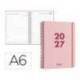 AGENDA OFICINA MARCA LIDERPAPEL 2027 ESPIRAL BASIC DIA PAGINA A6 BILINGUE 60G PAPEL FSC DESIGN 6