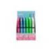 PORTAMINAS MARCA LIDERPAPEL COLECCION 2 CON FUELLE Y GOMA CON ACABADO SOFT TOUCH 0,5 MM 4 COLORES SURTIDOS