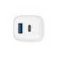 CARGADOR DE PARED TNB GAN 65 W USB-C + USB A COLOR