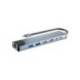HUB TNB ICLIK 7 EN 1 DUAL + 4K USB-C ALUMINIO